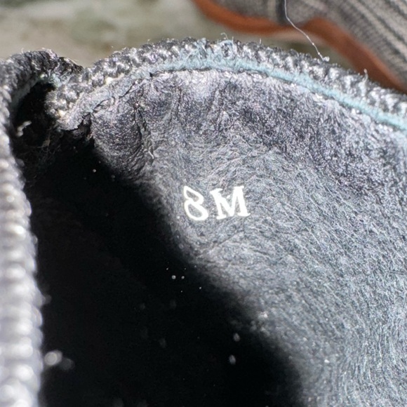 Matt Bernson Jette Black/ White Open toe Heel Bootie 8 - Picture 9 of 10